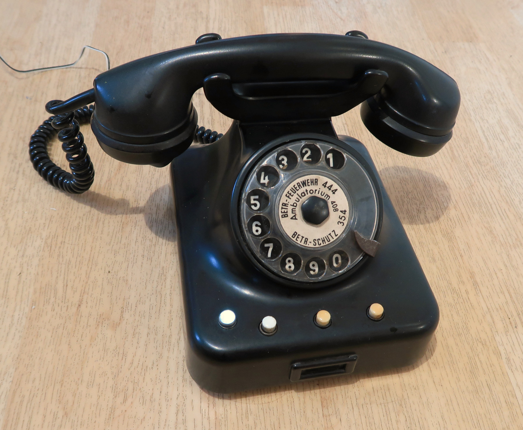 Waehlscheibentelefon